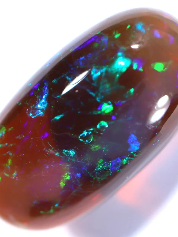 3.00 cts Black Crystal Opal Stone from Lighting Ridge