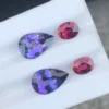 0ff8c329-1323-40f2-bb02-18ddf040d166 7.69 Cts Natural Beautiful Rubelite & Tanzanite Pairs Gemstones.