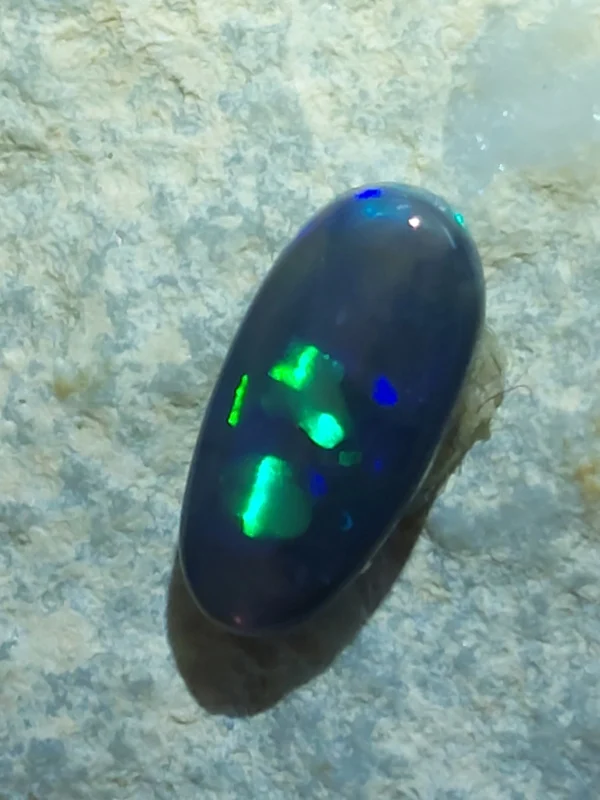 1.1ct Black Crystal Opal- L/Ridge