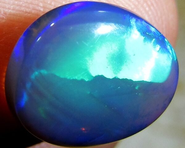 551ca394328ac DOUBLE SIDED Good Royal Blue Black Crystal Opal A 819A