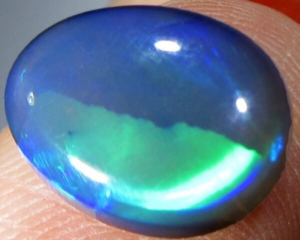 551ca3973b7e7 DOUBLE SIDED Good Royal Blue Black Crystal Opal A 819A