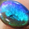 551ca3a184040 DOUBLE SIDED Good Royal Blue Black Crystal Opal A 819A