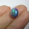 551ca3ae1e0c6 DOUBLE SIDED Good Royal Blue Black Crystal Opal A 819A