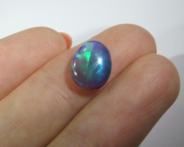 551ca3ae1e0c6 DOUBLE SIDED Good Royal Blue Black Crystal Opal A 819A