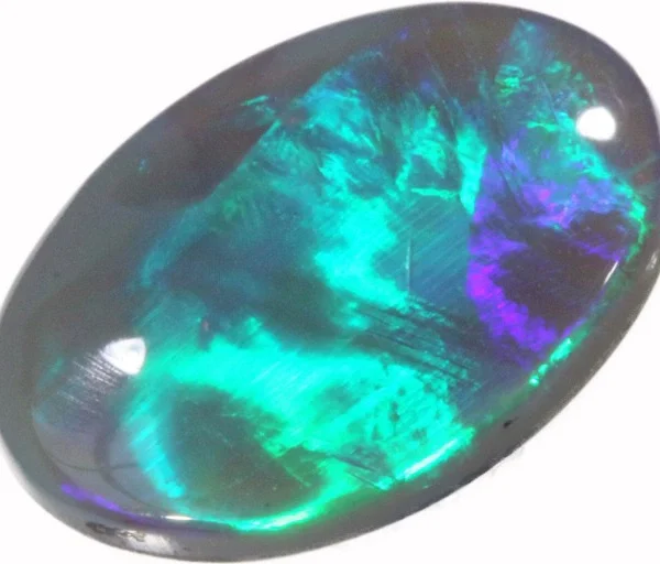 2.60 CTS BLACK CRYSTAL OPAL FROM LIGHTNING RIDGE