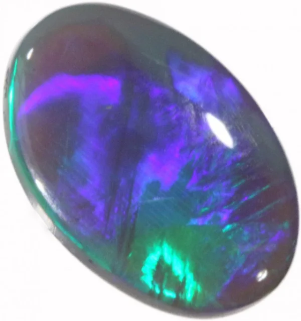 5869e7652ed8a 2.60 CTS BLACK CRYSTAL OPAL FROM LIGHTNING RIDGE