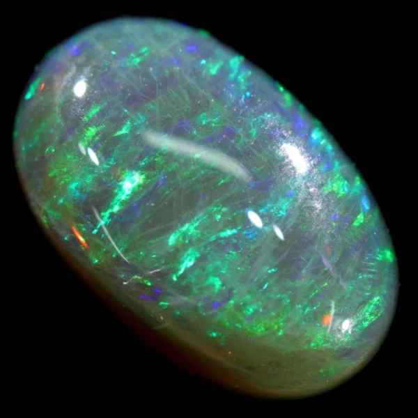 2.75 CTS MINTABIE BLACK CRYSTAL OPAL STONE [LRO564]