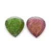 6.34ct Pair Pear Pink/Green Tourmaline