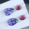 9acc5a70-824e-47c3-af58-380899f8ceb0 7.69 Cts Natural Beautiful Rubelite & Tanzanite Pairs Gemstones.