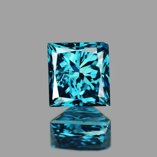 f4ca107d-71cc-496a-8d4f-6a6d08ad49a8 VS Grade Natural Vivid Blue Diamond 0.37 Cts Princess Cut Cut