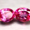 Pink Topaz 16.00Ct 2Pcs Natural IF Pink Topaz ER359/A35