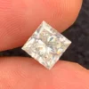 Natural Diamond 2.02 Ct Square Brilliant Cut GGI Certified Elegant Gemstone